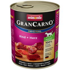 Animonda GranCarno Original Adult Rind Herz Wołowina + Serca puszka 800g