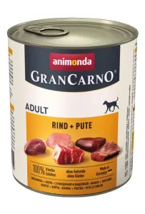 Animonda GranCarno Original Adult Rind Pute Wołowina + Indyk puszka 800g