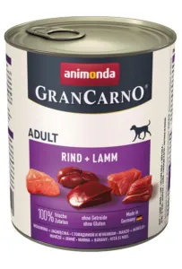 Animonda GranCarno Original Adult Rind Lamm Wołowina + Jagnięcina puszka 800g