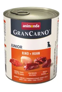 Animonda GranCarno Original Junior Rind Huhn Wołowina + Kurczak puszka 800g