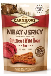 Carnilove Dog Jerky Chicken & Wild Boar Bar - kurczak i dzik 100g