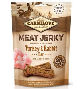 Carnilove Dog Jerky Turkey & Rabbit Bar - indyk i królik 100g