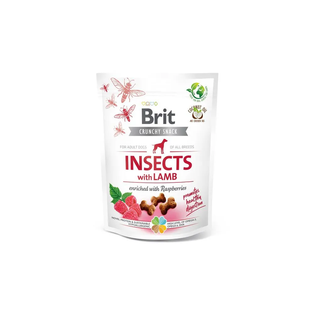 Brit Care Dog Crunchy Cracker Insect & Lamb 200g