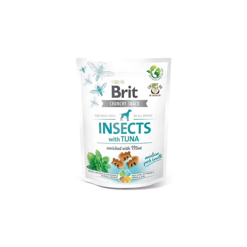 Brit Care Dog Crunchy Cracker Insect & Tuna 200g