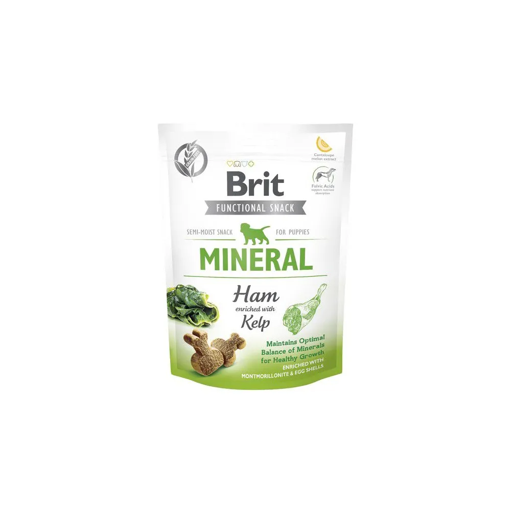 Brit Functional Snack Mineral Ham Puppy 150g