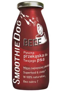 SmoothieDog Płynna przekąska - wołowina 250ml