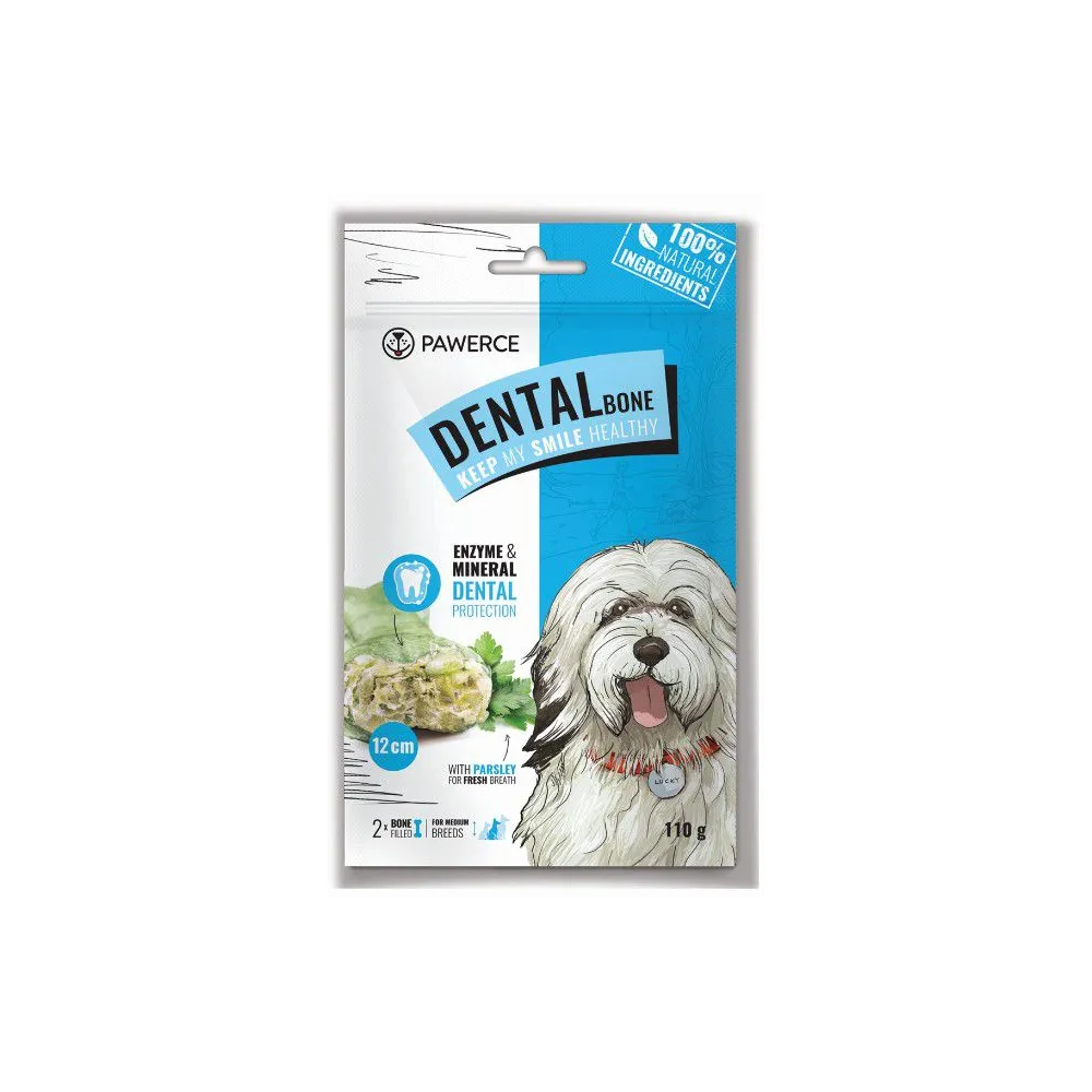 Pawerce Dental Bone Medium Breeds 2szt/op 110g