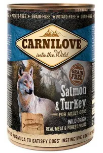 Carnilove Dog Wild Meat Salmon & Turkey Adult - łosoś i indyk puszka 400g