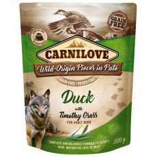 Carnilove Dog Duck & Timothy Grass - kaczka i tymotka łąkowa saszetka 300g
