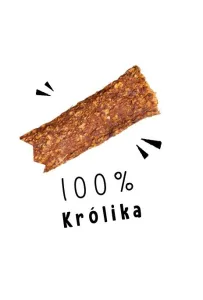 Paka Zwierzaka Stripsy Królik 100% 70g