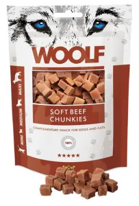 Woolf Soft Beef Chunkies 100g