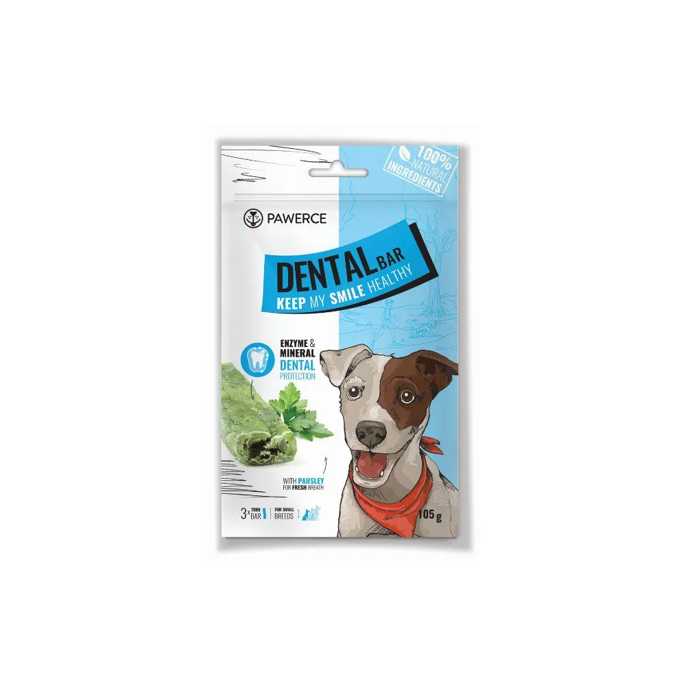 Pawerce Dental Bar Small Breeds 3szt/op 105g