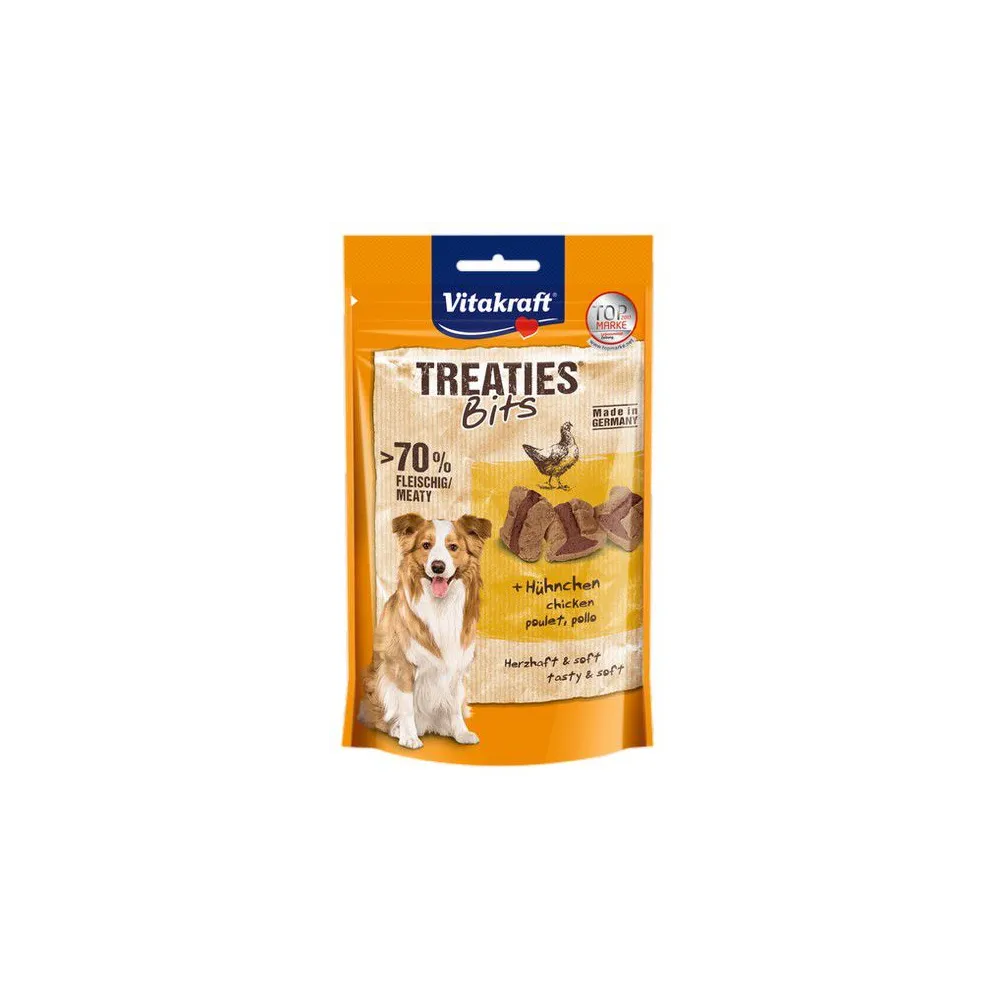 Vitakraft Dog Treaties Bits - Smaczne Kawałki - kurczak 120g [2328808]