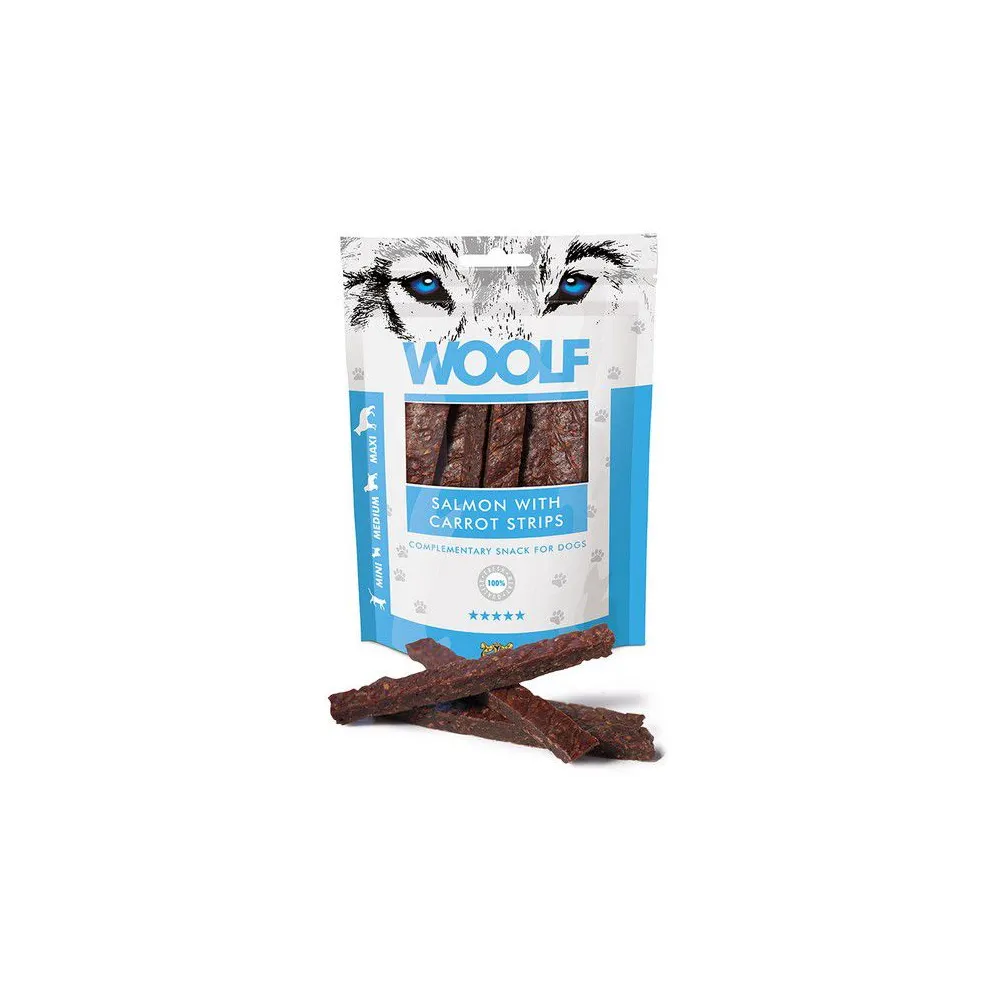 Woolf Salmon With Carrot Strips 100g