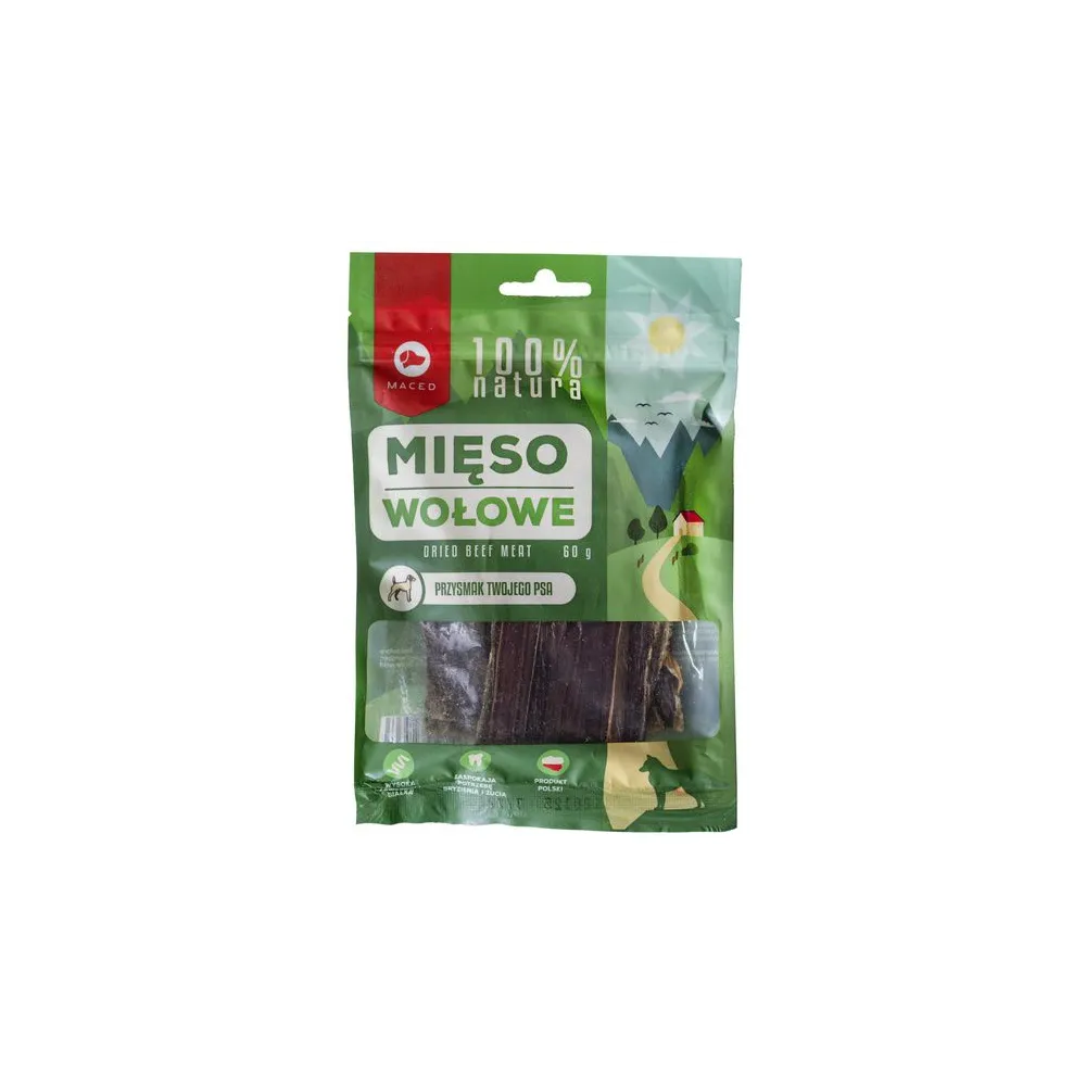 Maced 100% Natura Mięso wołowe 60g