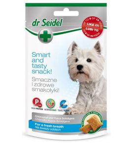 Dr Seidel Smakołyki dla psów na świeży oddech 90g