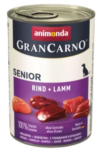 Animonda GranCarno Original Senior Rind Lamm Wołowina + Jagnięcina puszka 400g