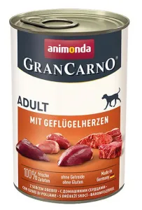 Animonda GranCarno Original Adult Geflugelherzen Drobiowe serca puszka 400g
