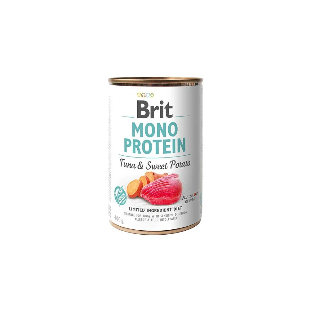 Brit Mono Protein Tuna & Sweet Potato puszka 400g