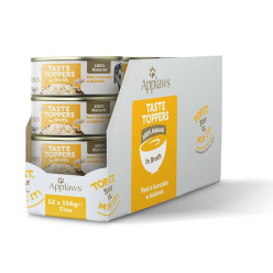 Applaws Dog Taste Toppers puszka z kurczakiem 156g