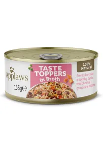 Applaws Dog Taste Toppers puszka z kurczakiem, szynką i warzywami 156g