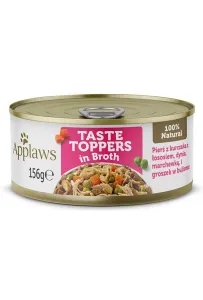 Applaws Dog Taste Toppers puszka z kurczakiem, łososiem i warzywami 156g
