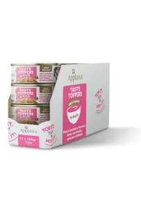 Applaws Dog Taste Toppers puszka z kurczakiem, łososiem i warzywami 156g
