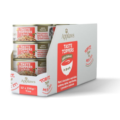 Applaws Dog Taste Toppers puszka z kurczakiem, wątrobą wołową i warzywami 156g