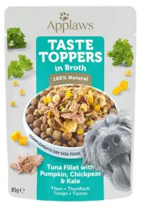 Applaws Taste Toppers Saszetka dla psa - tuńczyk, dynia i ciecierzyca w sosie 85g