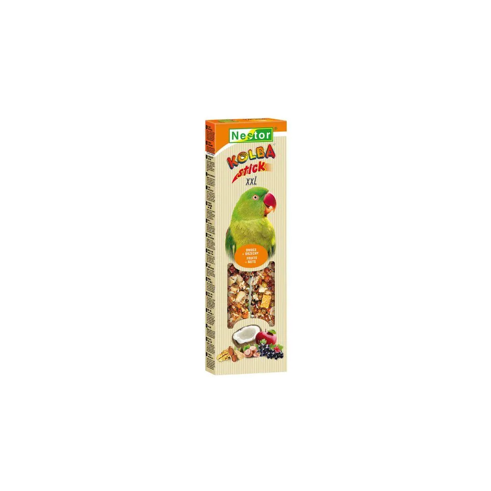 Nestor Kolba XXL Papuga średnia - owoc i orzech 2szt