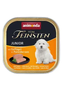Animonda vom Feinsten Dog Junior Drób i Serca Indyka 150g
