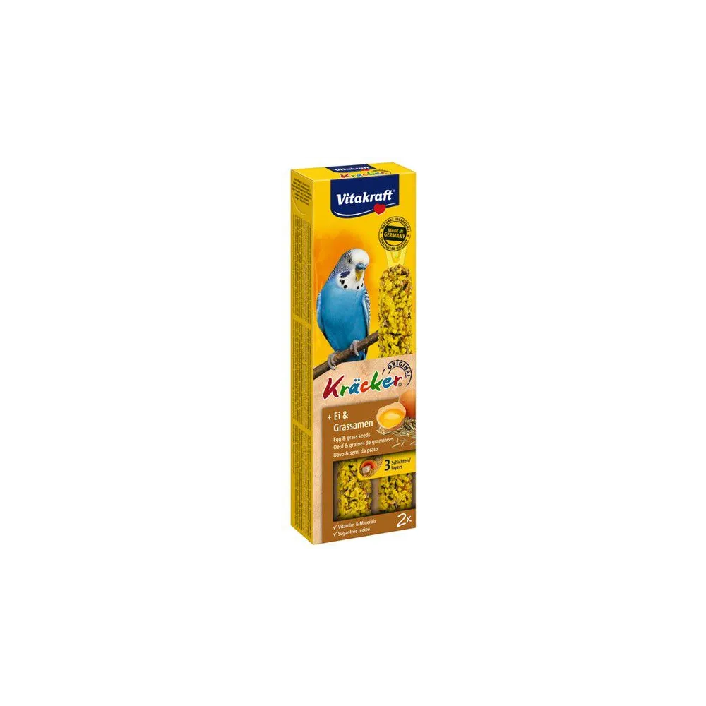 Vitakraft Kracker 2szt Papuga falista Jajeczny 60g [2121263]