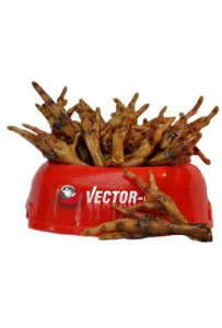 Vector-Food Stopki kurze suszone 5szt