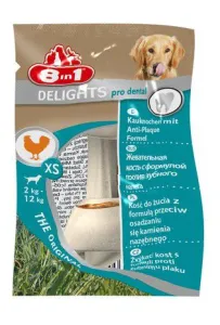 8in1 Dental Delights Bones XS