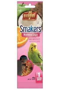 Vitapol Smakers dla papugi falistej - owocowy Weekend Style [3218]