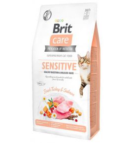 Brit Care Cat Grain Free Sensitive Healthy Digestion & Delicate Taste 2kg