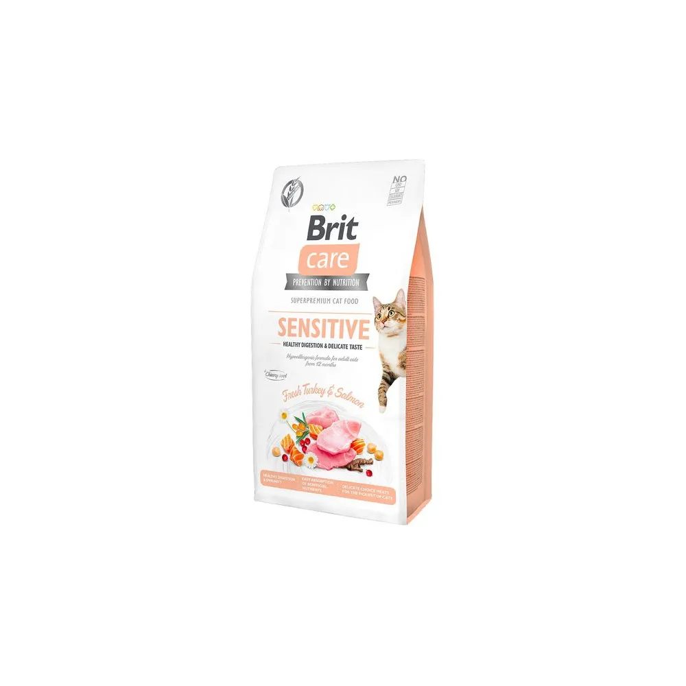 Brit Care Cat Grain Free Sensitive Healthy Digestion & Delicate Taste 2kg