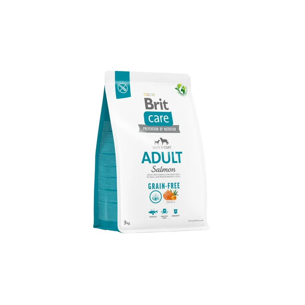 Brit Care Grain Free Adult Small & Medium Salmon 3kg