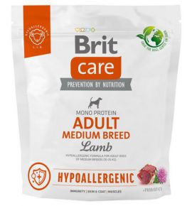 Brit Care Hypoallergenic Adult Medium Lamb 1kg
