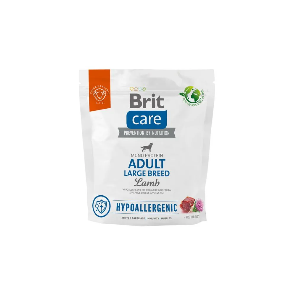 Brit Care Hypoallergenic Adult Large Lamb 1kg