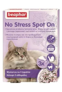 Beaphar No Stress Spot On dla kotów - 3 pipety