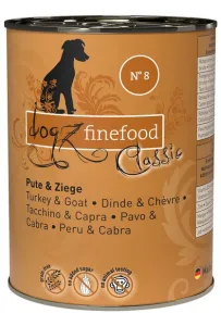 Dogz Finefood Classic N.08 Indyk i koza puszka 400g