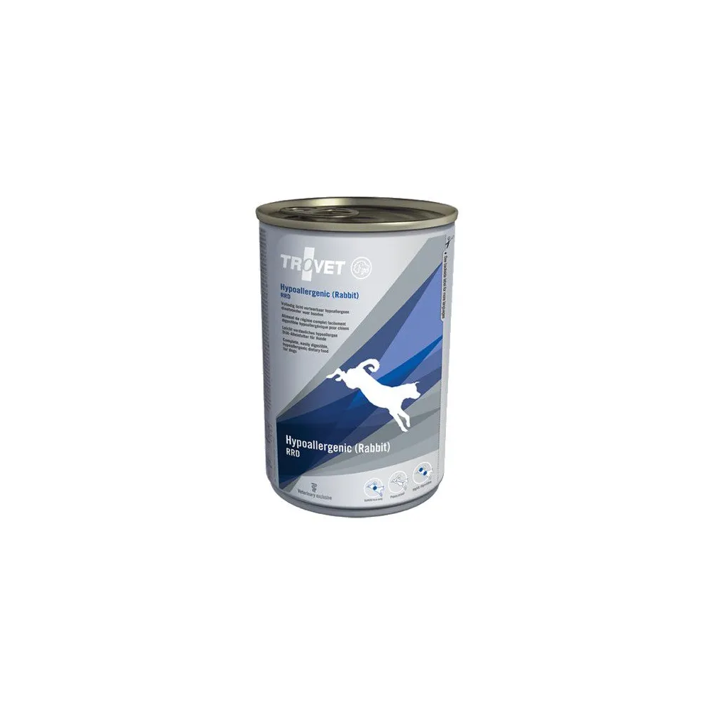 Trovet RRD Hypoallergenic Królik dla psa puszka 400g