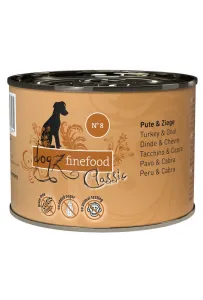 Dogz Finefood Classic N.08 Indyk i koza puszka 200g