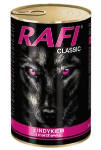 Rafi Pies Classic Indyk i marchewka w sosie 1240g