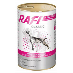 Rafi Pies Classic Indyk i marchewka w sosie 1240g