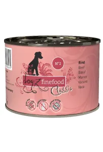 Dogz Finefood Classic N.02 Wołowina puszka 200g