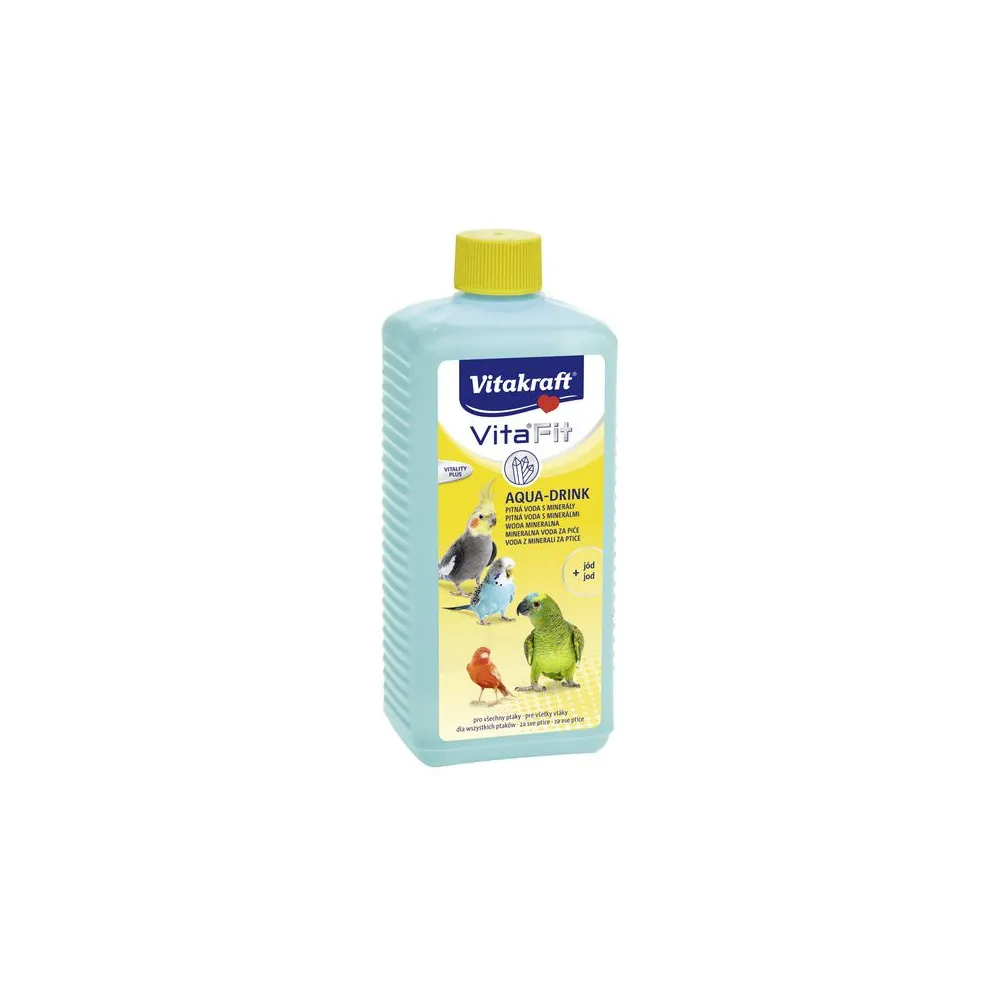 Vitakraft Vogel Trank / Aqua Drink Napój dla ptaków z jodem 500ml [18185]