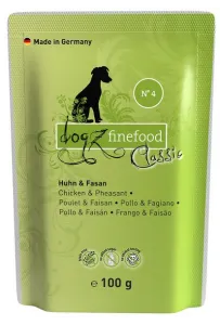 Dogz Finefood Classic N.04 Kurczak i bażant saszetka 100g