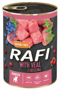 Rafi Pies Junior Cielęcina puszka 400g